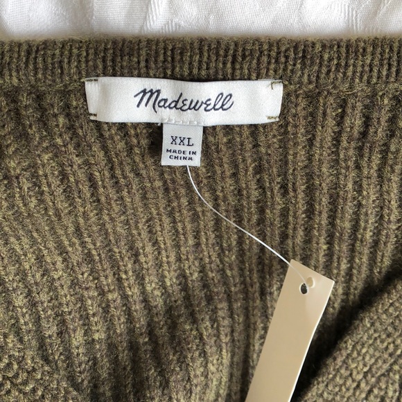 NWT Madewell  Thornton Balloon Sleeve Sweater size XXL - Picture 6 of 9